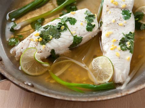 poached-halibut-with-ginger-and-cilantro-whole-foods image
