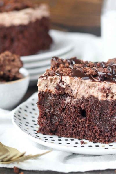 brownie-batter-poke-cake-recipe-food-fanatic image