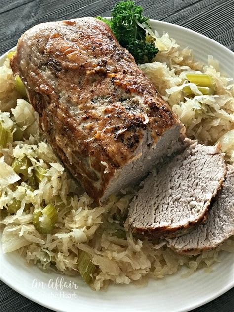 pork-roast-sauerkraut-recipe-baked-in-the-oven image