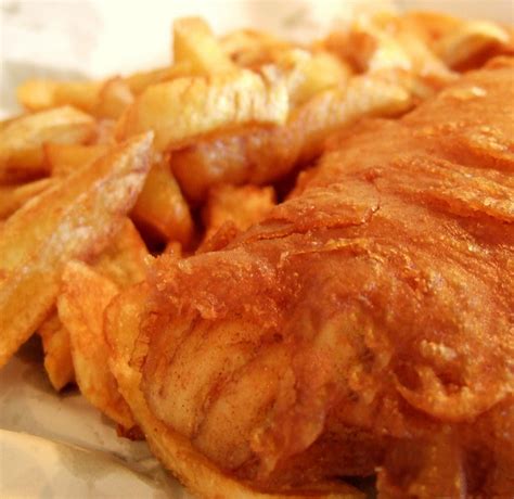 english-pub-style-beer-battered-fish-and-chips image