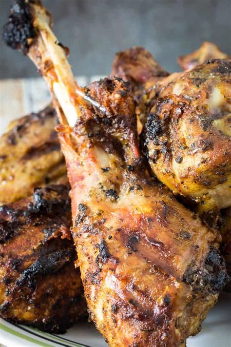 grilled-turkey-legs-with-spiced-marinade-dishing-delish image