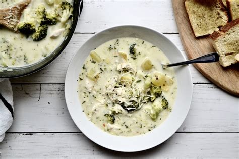 creamy-broccoli-potato-chicken-soup-sarah-pflugradt image