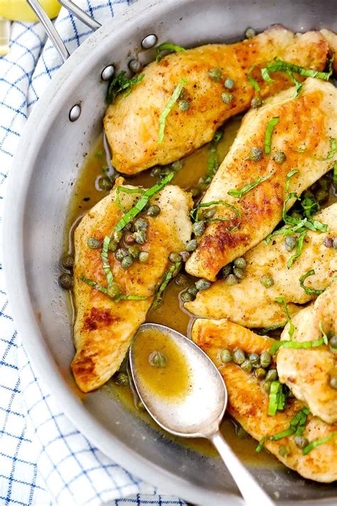classic-chicken-piccata-with-lemon-butter-caper-sauce image