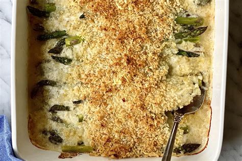 asparagus-casserole-recipe-creamy-cheesy-the-kitchn image