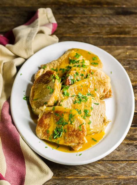 instant-pot-pork-chops-with-a-dijon-butter-sauce image