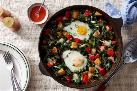recipe-crispy-potato-kale-hash-with-baked-eggs image