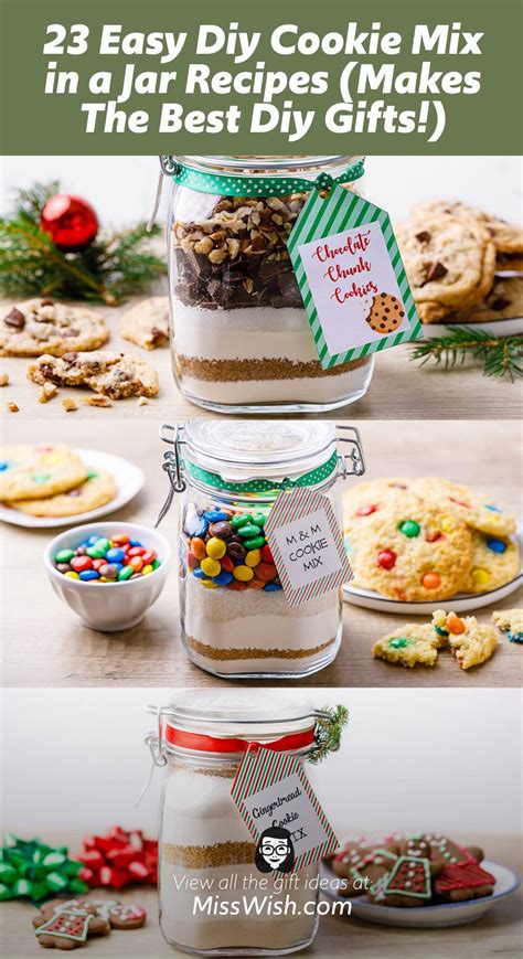 23-easy-diy-cookie-mix-in-a-jar-recipes-makes-the image