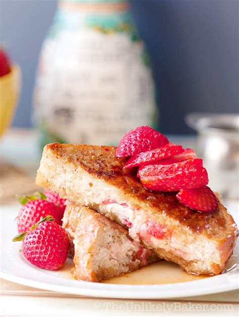 strawberry-cream-cheese-stuffed-french-toast-the image
