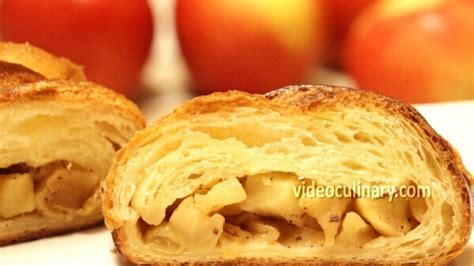danish-pastry-with-apple-filling-braided image