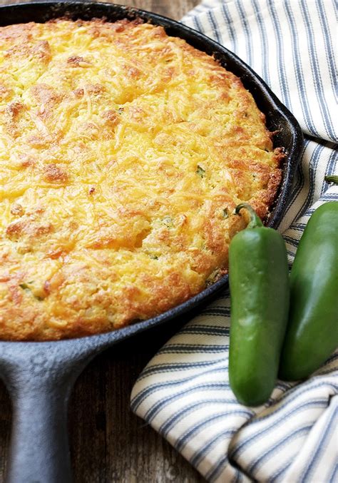 jalapeo-cheese-and-corn-cast-iron-skillet-cornbread image