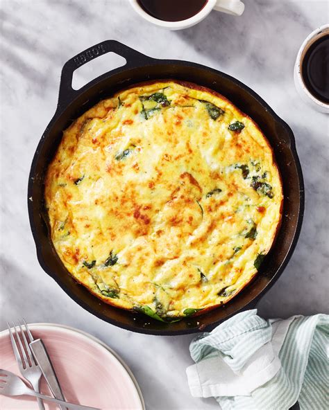 how-to-make-a-spinach-frittata-kitchn image