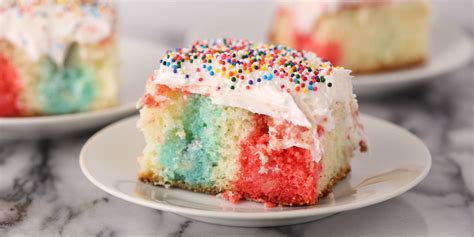 rainbow-poke-cake-recipe-cake-mix-recipes-delish image