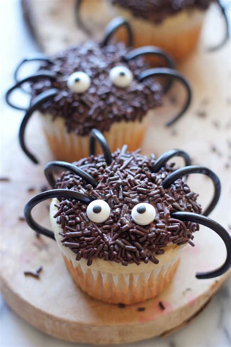 halloween-spider-cupcakes-damn-delicious image