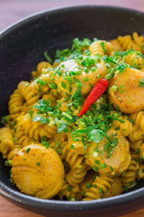 curry-scallop-pasta image