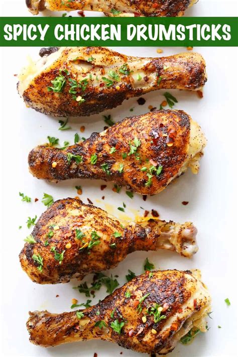 spicy-chicken-drumsticks-healthy-recipes-blog image