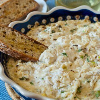 hot-crab-dip-with-crostini-a-family-feast image