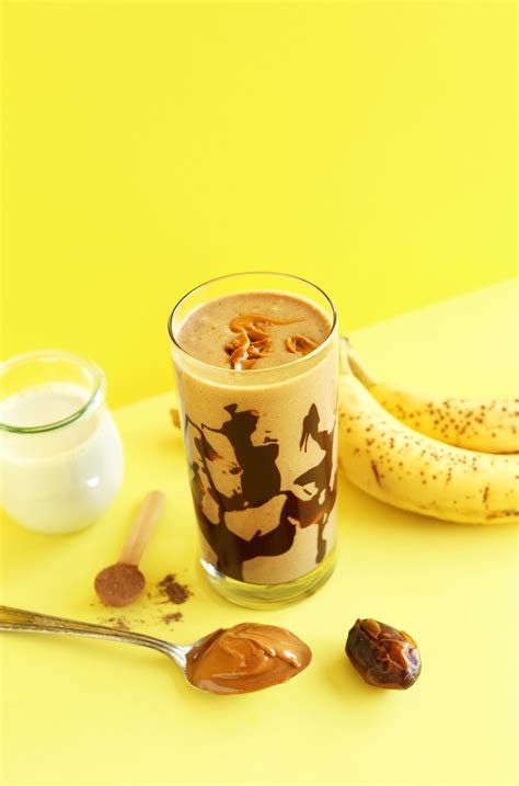 chocolate-peanut-butter-banana-shake-minimalist-baker image