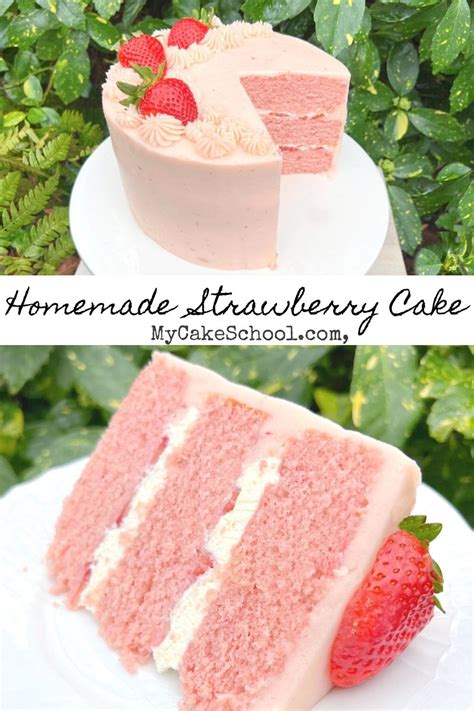 homemade-strawberry-cake-my-cake-school image