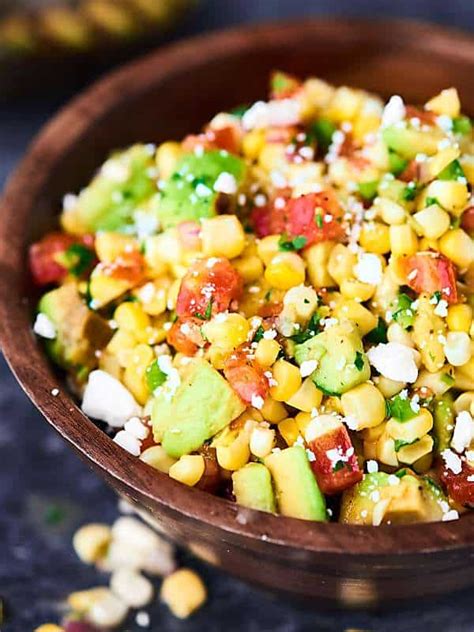 grilled-corn-and-avocado-salsa-recipe-9-ingredient image
