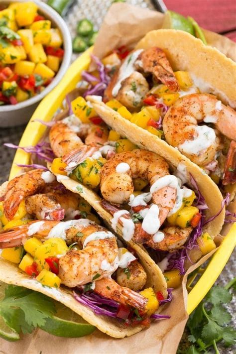 shrimp-tacos-with-mango-salsa-dinner-at image