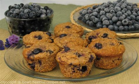 heart-healthy-blueberry-muffins image