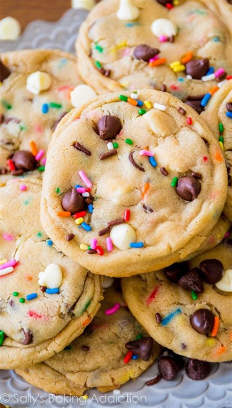 cake-batter-chocolate-chip-cookies-sallys-baking image