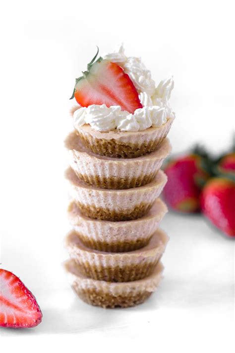 mini-strawberry-cheesecakes-with-fresh-strawberries image