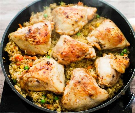 one-pot-vegetable-bulgur-with-chicken-sims-home-kitchen image