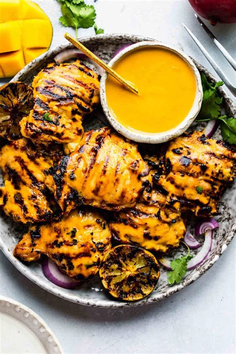grilled-mango-chicken-recipe-with-fresh-lime-platings image