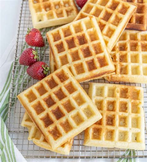 easy-classic-fluffy-buttermilk-waffle-batter image