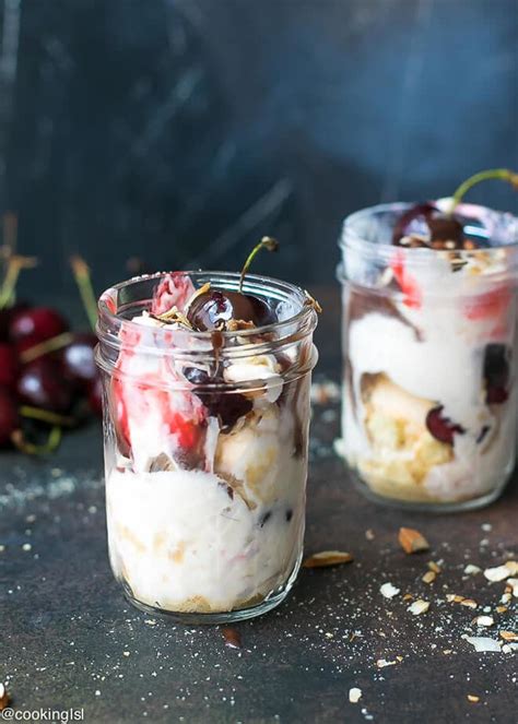 cherry-sundae-recipe-ice-cream-in-a-mason-jar image