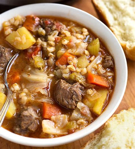 beef-barley-vegetable-soup-instant-pot image