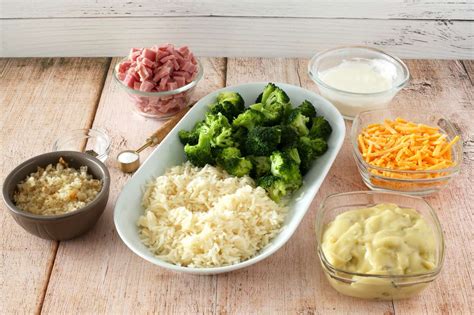 broccoli-rice-and-ham-casserole-recipe-the image