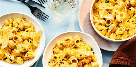 creamed-corn-pasta-recipe-food-wine image