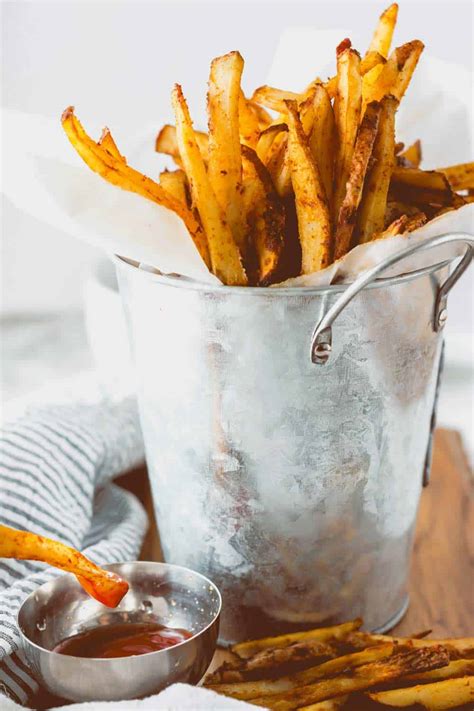 oven-baked-bbq-fries-healthier-steps image