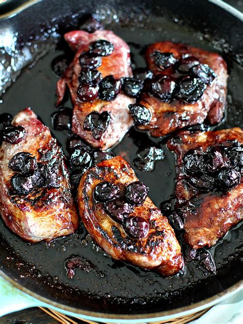 cherry-pork-chops-recipe-video-sweet-and-savory image