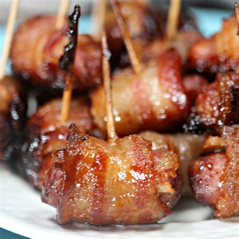 bacon-wrapped-little-smokies-recipe-easy-appetizer image