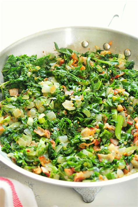 sauteed-kale-with-bacon-crunchy-creamy-sweet image