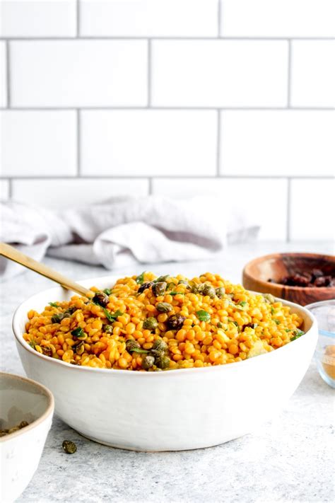 20-minute-curry-red-lentil-salad-darn-good-veggies image
