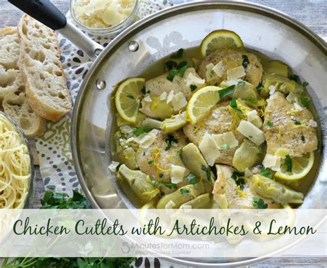 chicken-cutlets-with-artichokes-and-lemon image