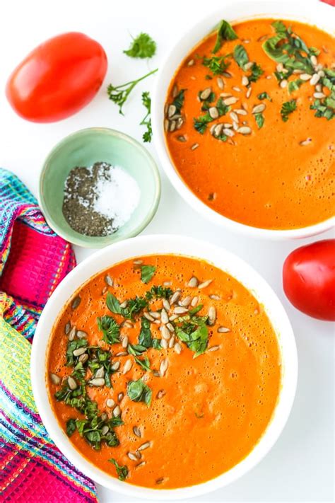 easy-tomato-carrot-soup-recipe-savory image