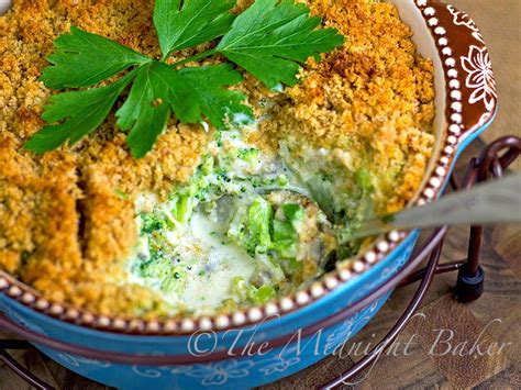 broccoli-swiss-cheese-casserole-the-midnight-baker image