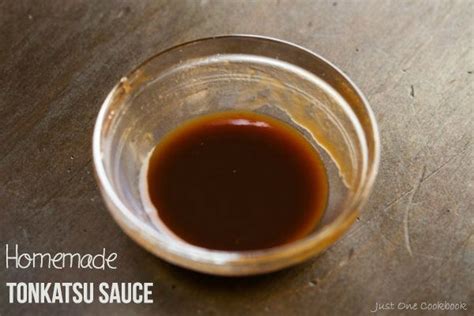 homemade-tonkatsu-sauce-とんかつソース-just-one image
