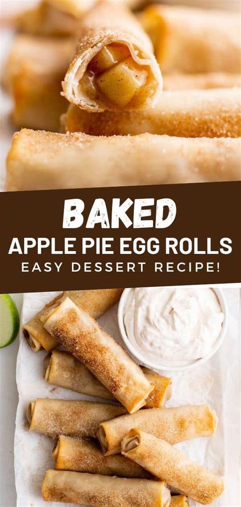 baked-apple-pie-egg-rolls-spoonful-of-flavor image