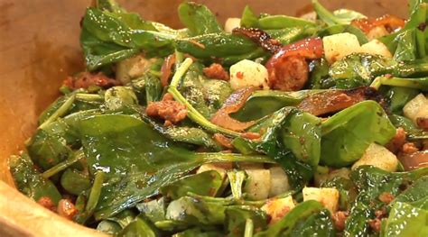 rick-baylesswarm-chorizo-spinach-salad-rick-bayless image