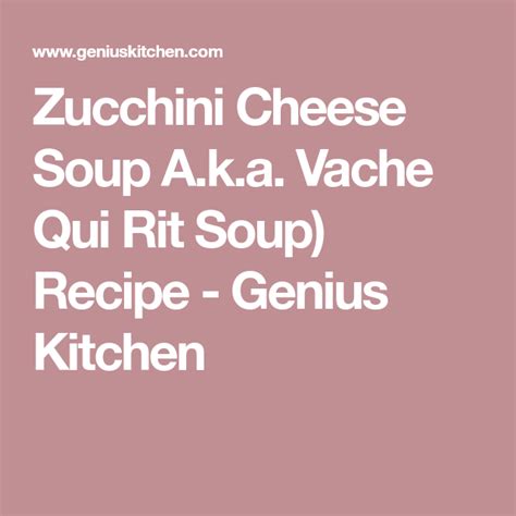 zucchini-cheese-soup-aka-vache-qui-rit-soup image