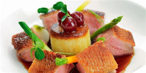 honey-roasted-duck-recipe-with-cherries-great-british-chefs image