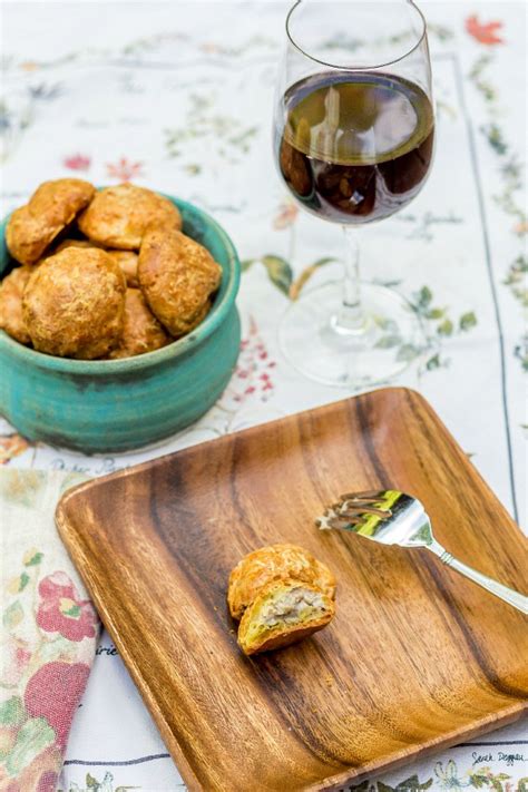 gougeres-with-savory-mushroom-filling-pastry-chef image