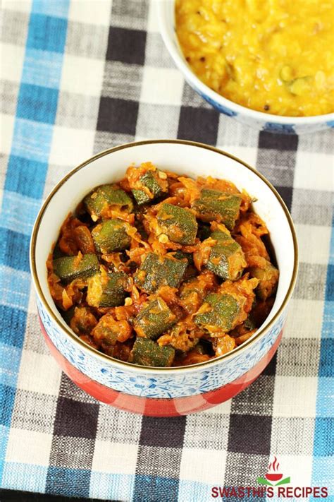 bhindi-masala-recipe-okra-masala-swasthis image