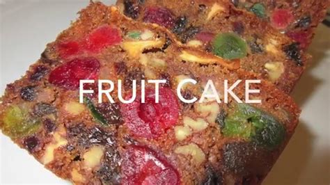 fruit-cake-how-to-make-fruitcake-recipe-youtube image